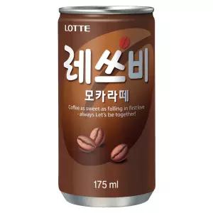롯데 레쓰비 모카라떼 175ml 30캔/ 캔커피 음료수