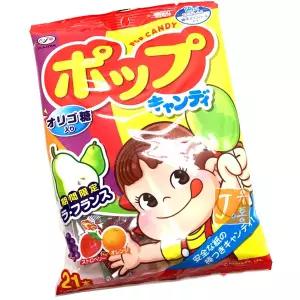 후지야 페코 팝캔디 114g 막대사탕