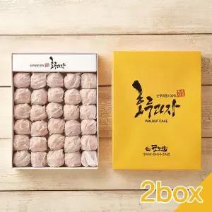 [작심밀도][무배.선물용]천안명물 호두과자(대 / 팥,콩앙금 혼합 60알) x 2박스