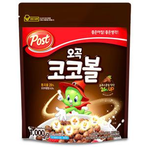 포스트 오곡 코코볼 1kg 1개
