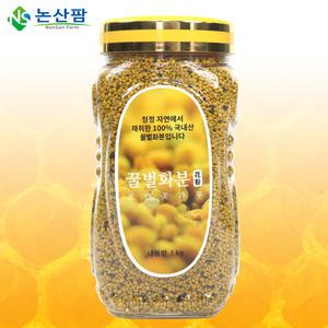 국산 벌화분 1kg 비폴렌 꿀 꿀화분 꽃가루