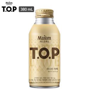 맥심 티오피 380mL 마스터라떼 20캔(1box)/TOP대용량캔커피