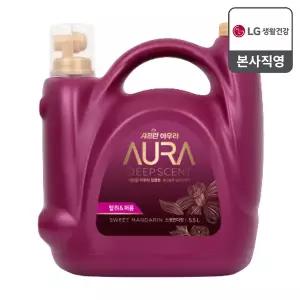 아우라 딥센트 섬유유연제 스윗만다린 5.5L