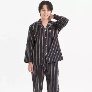 [보리보리/메이플라워]모던ST 남성 긴팔 순면 잠옷 세트