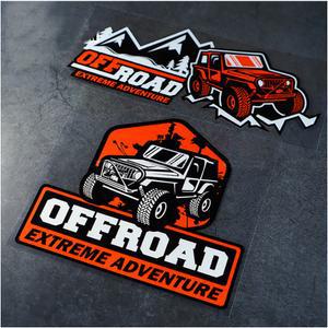 4x4 오프로드스티커 반사 사륜구동스티커 jeep 루비콘 렉스턴스포츠 offroad