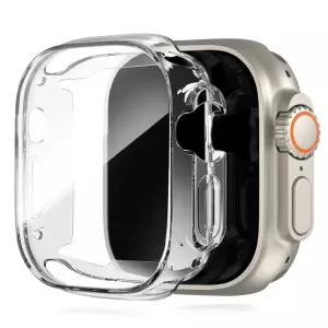 애플워치 울트라4 3 2 1 풀커버 케이스 49mm 커버 젤리 투명 풀디펜