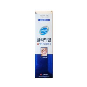 엘지생활건강 클라이덴 화이트닝 솔루션 뉴 치약 120g