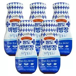팔도 저칼로리 비빔장 185g 5개 용기 신상 저당 소스