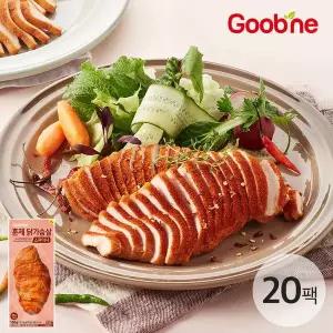 [굽네] 스파이시 훈제 닭가슴살 슬라이스 100g*20팩 AH05