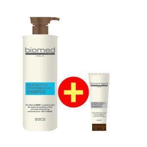 바이오메드프로페셔널 리후레쉬먼트 박하 쿨 샴푸 1000ml+약산성 샴푸 휴대용 100ml