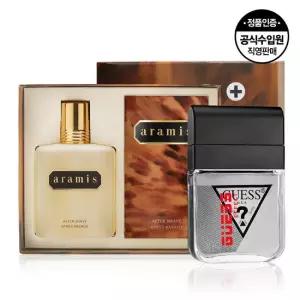 [공식수입] 아라미스 애프터셰이브 200ml 세트(200ml X 2EA)+게스 스킨 100ml