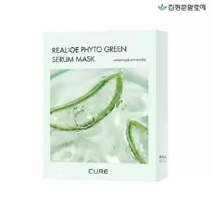 김정문알로에 리알로에 피토 그린 세럼 마스크팩 10매