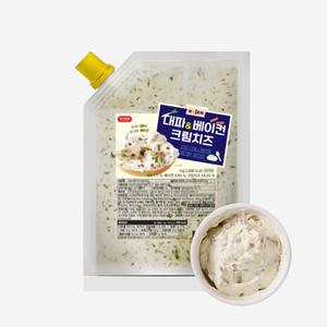 로젠치즈 대파베이컨 크림치즈 1kg[아이스박스 무료] 업소용 샌드위치 대용량 드레싱