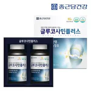 [종근당건강] 글루코사민 플러스(1200mgX90정X2병) 1박스/3개월분