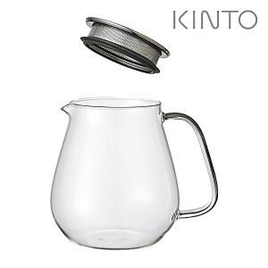 킨토 티포트 유니티 원터치 유리 주전자 커피 티팟 720ml