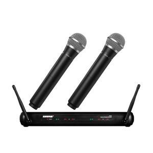 SHURE SVX288PG58 슈어 2채널 무선핸드+핸드 무선마이크 삼아무역정품 SVX288 PG58