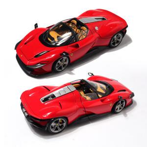 브라고 1:18 페라리 데이토나 SP3 Daytona 레드 다이캐스트 자동차모형 시그니처 플러스