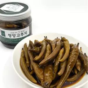 동촌명가 삭힌 고추지 간장고추지 국내산 청양고추지 1kg, 2kg