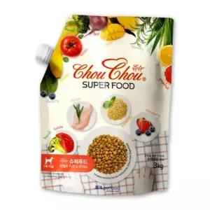 슈슈 슈퍼푸드 어덜트 1.5kg/사료/애견/반려견/애완견/영양식/건식/보조/야채/영양/개/건강/건강식