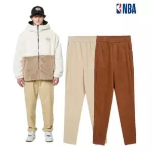 [롯데백화점]엔비에이 NBA 사선 코듀로이 카고팬츠 N224PT103Z