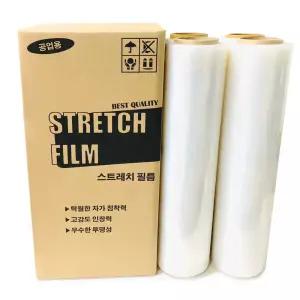리더스 스트레치필름 공업용 랩 파렛트 포장 18mic 350M 4롤