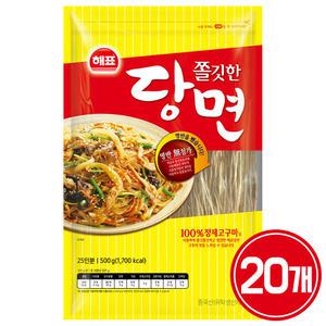해표 쫄깃한 당면 500g x 20개 / 면류