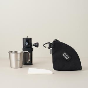 하리오 v60 커피 필터 케이스 블랙 vcfc-02-b-k