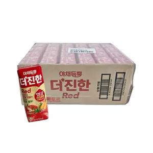 야채듬뿍 더진한 레드주스 125ml X 24개입 토마토 당근 과채쥬스