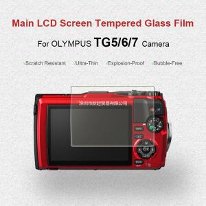 올림푸스 TG5 TG-5 TG-6 TG6 TG7 TG-7 카메라 LCD 화면 보호대 강화 유리 필름