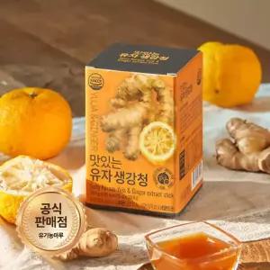 맛있는 유자 생강청 스틱 10g x 30포