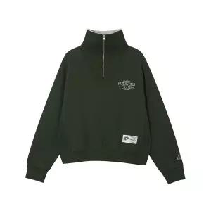 [롯데백화점]캉골 우먼스 애슬리트 하프집 스웨트 1778 포레스트 (KREWRT17780)