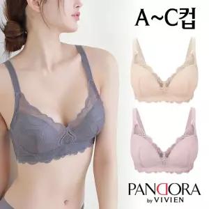[판도라by비비안]A~C컵 풀레이스 노와이어 몰드브라1종(PBR7168)75A-90C