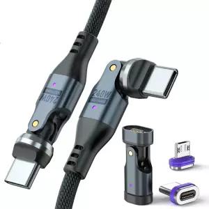 언리시 540도 회전 240W 케이블 180도 회전 240W 마그네틱 어답터