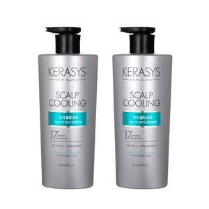 애경 케라시스 두피 쿨링 단백질 샴푸 600ml x 2개