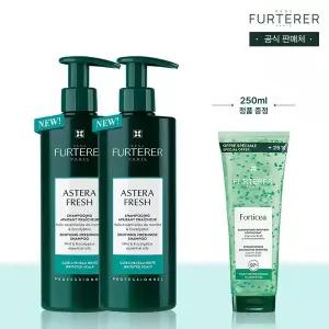 [르네휘테르](강남점)아스테라 프레쉬 샴푸 500ml 듀오(+3.2만원 상당 포티샤 샴푸 250ml)