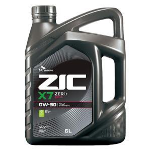 지크 제로 ZIC X7 ZERO LS 0W30 6리터