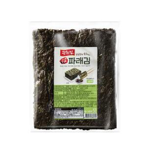 광천김 풍미가득 양념에 찍어 먹는 구운 파래김 100매
