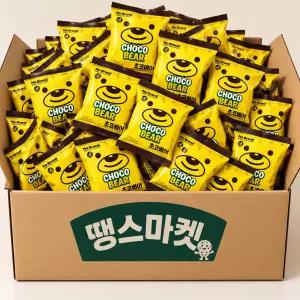 노브랜드 과자 초코베어 대용량 초콜릿 간식 30개(개별포장)