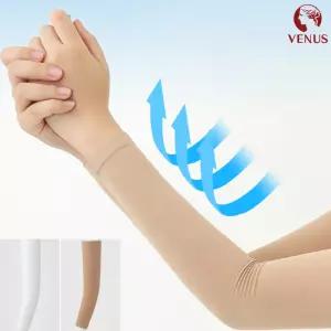비너스 여성 UV 자외선 차단 팔토시 아쿠아엑스 쿨 손목 살색 흰색 스킨 골프 등산 냉감 여름 여자 5600