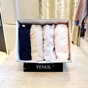 [대구백화점] [비너스]데일리 여자 헴라인팬티 4종세트(VPT5994H SP RN BK SK)
