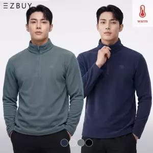 이지바이 소프트웜 남성 플리스 등산 일상복 집업 티셔츠(M6WT05)