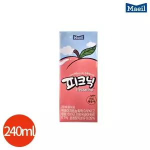 피크닉 천도복숭아 240ml x 24개