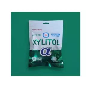 롯데제과 자일리톨 알파 오리지날 리필 195g x 12개