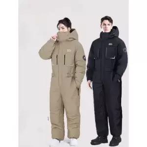 냉동창고 방한복 올인원 슈트 작업복 상하 일체형 냉동복