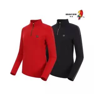 [아웃도어스/마코](여성)사선 퀼팅 반집업 티셔츠_MMW4TH61