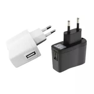 KC 전기안전인증 가정용 USB 충전기 어댑터 5V 1A, 블랙 책임보험 안심충전