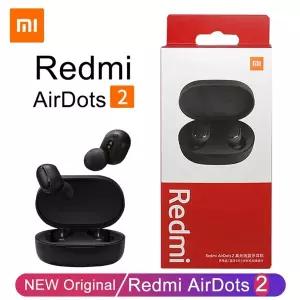 Xiaomi Redmi Airdots 2 무선 블루투스 헤드셋마이크 이어버드 포함 Airdots 2 Fone 블루투스 이어폰 무선