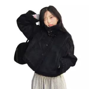 무스탕코트 아우터 퍼 출근룩 재킷 가죽 면 스웨이드