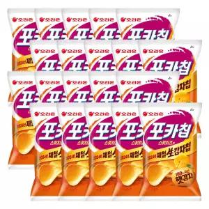 오리온 포카칩 스윗치즈 60g x20개 (1박스)