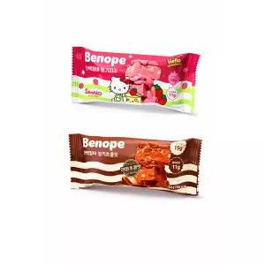 베노프 단백질바 딸기치즈 + 청키초콜릿 50g 혼합 60개